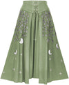 Celestia Maxi Overskirt Limited Edition Lemongrass Green