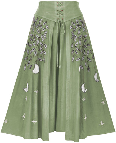 Celestia Maxi Overskirt Limited Edition Lemongrass Green