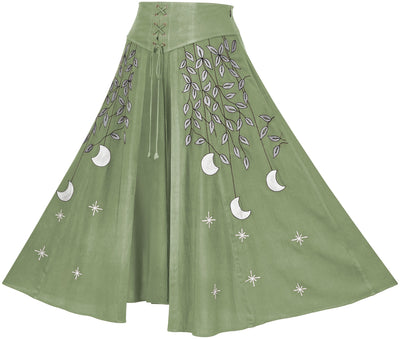 Celestia Maxi Overskirt Limited Edition Lemongrass Green