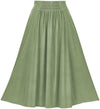 Celestia Maxi Overskirt Limited Edition Lemongrass Green