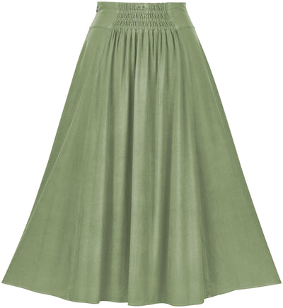 Celestia Maxi Overskirt Limited Edition Lemongrass Green