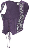 Tauriel Top Limited Edition Midnight Lavender Silver Embroidery