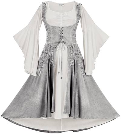 Tauriel Maxi Set Limited Edition Colors Silver Embroidery