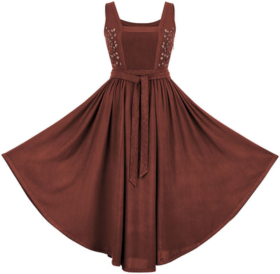 Belle Maxi Overdress Limited Edition Harvest Auburn