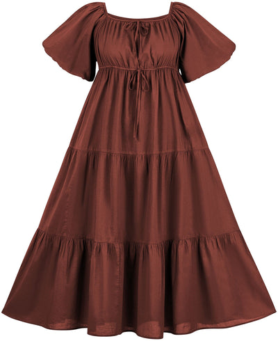 Belle Maxi Chemise Limited Edition Harvest Auburn