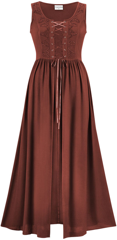 Brigid Maxi Overdress Limited Edition Harvest Auburn