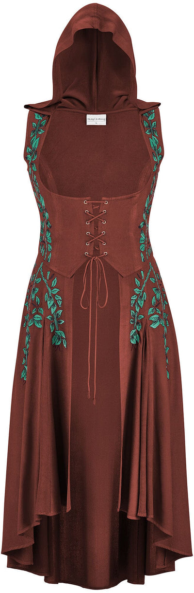 Tauriel Maxi Overdress Limited Edition Harvest Auburn