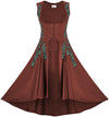 Tauriel Maxi Overdress Limited Edition Harvest Auburn