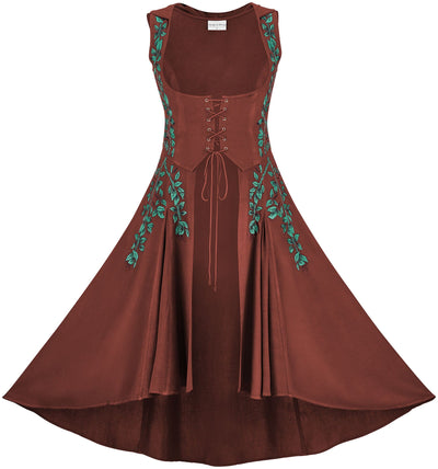 Tauriel Maxi Overdress Limited Edition Harvest Auburn