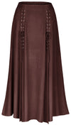 Rowan Maxi Overskirt Limited Edition Brown Chocolate