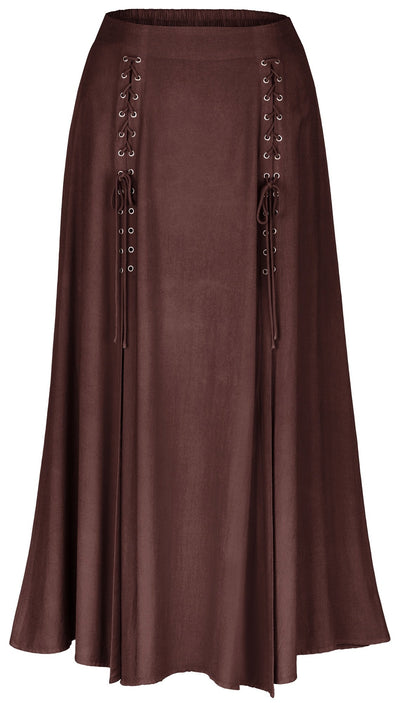 Rowan Maxi Overskirt Limited Edition Brown Chocolate