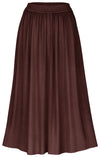 Rowan Maxi Overskirt Limited Edition Brown Chocolate